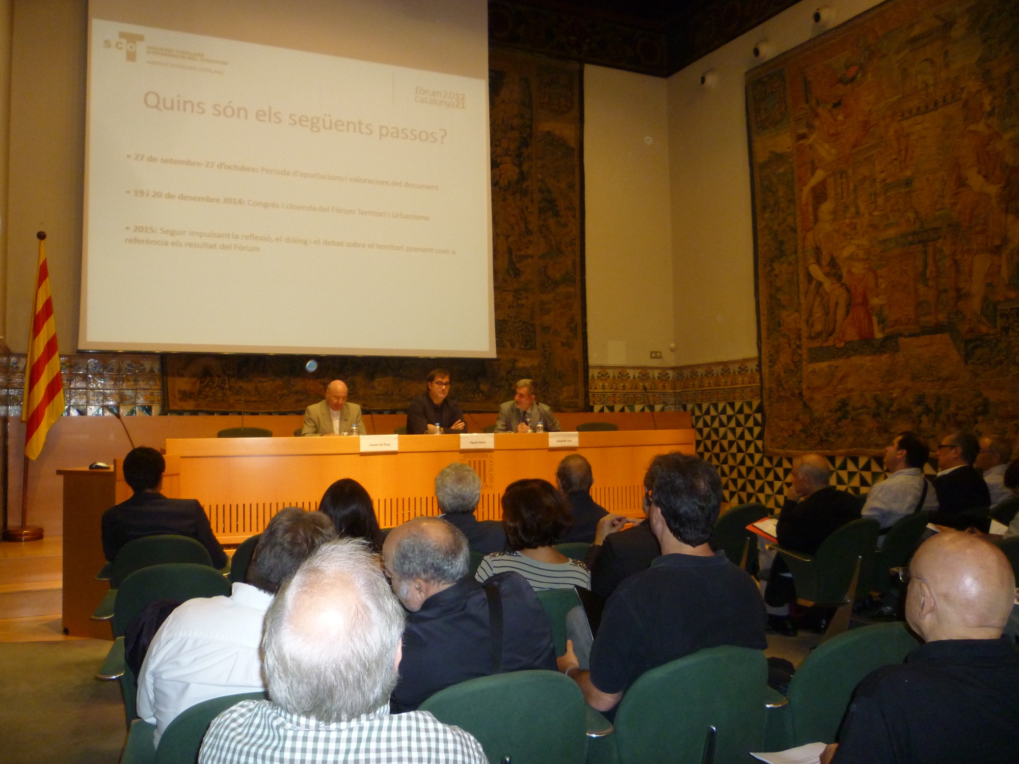 Acte 27 de setembre Foto: Montserrat Mercadé