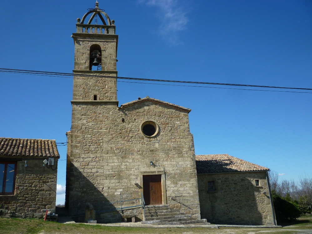 Església de Sant Andreu de Linya Foto: Moisès Jordi