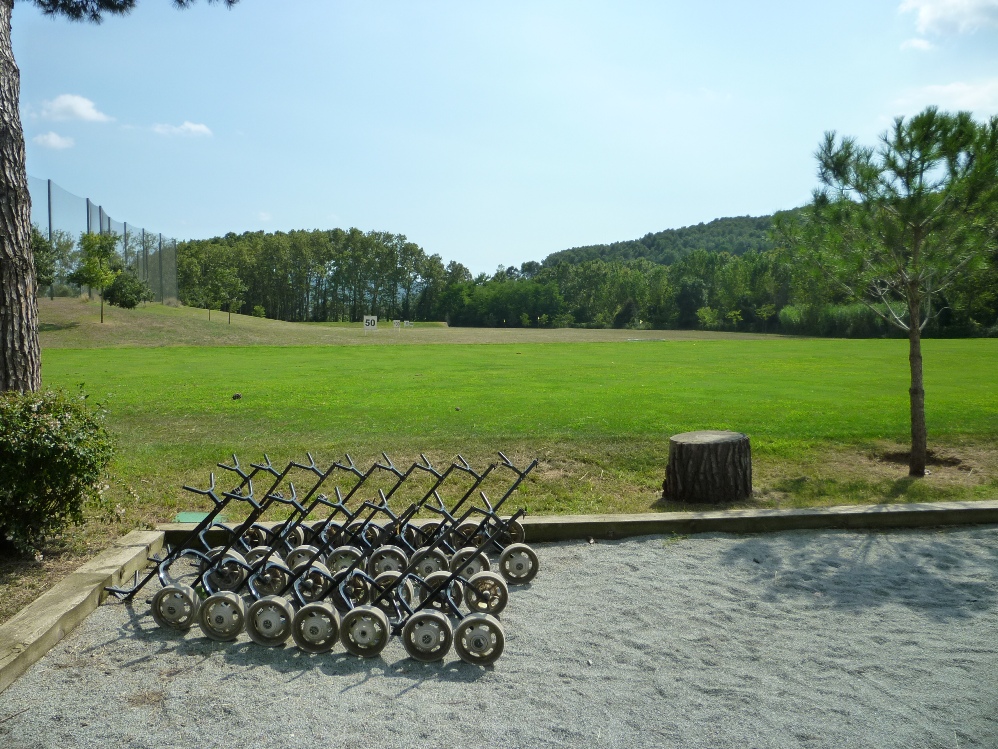 Una imatge del camp de golf Foto: Mois�s Jordi