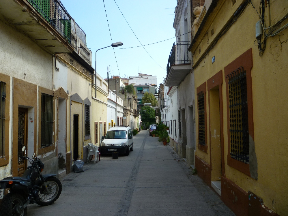 Vista general del carrer Castells Foto: Mois�s Jordi