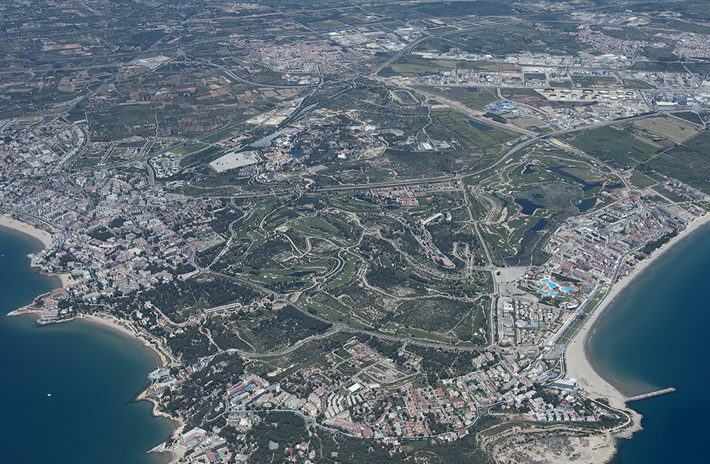 Vista a�ria dels terrenys de BCN World Font: www.bcnworld.com